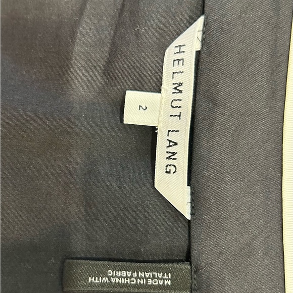 Helmut Lang Asymmetrical Pleated Skirt- size 2 - Picture 12 of 13